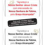 NOSSA SENHORA DE FÁTIMA 100x50