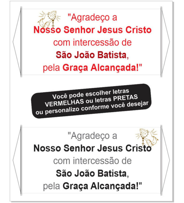 SÃO JOÃO BATISTA 100x50